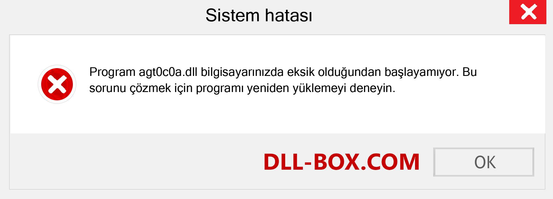 agt0c0a.dll dosyası eksik mi? Windows 7, 8, 10 için İndirin - Windows'ta agt0c0a dll Eksik Hatasını Düzeltin, fotoğraflar, resimler